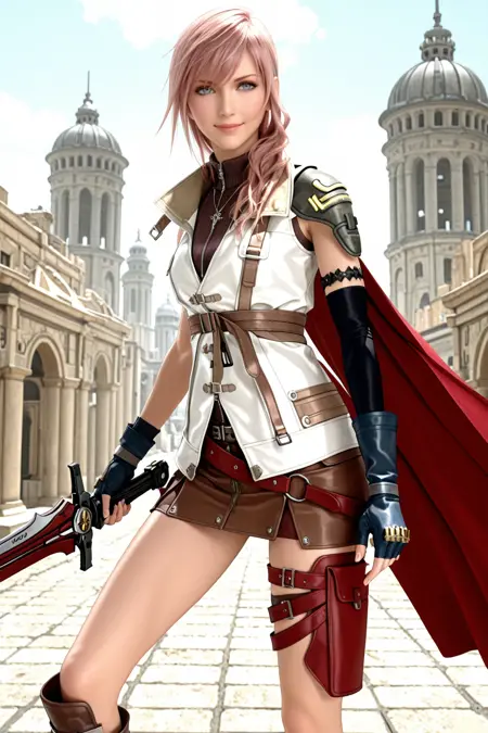 Claire Farron aka Lightning from Final Fantasy | Illustrious