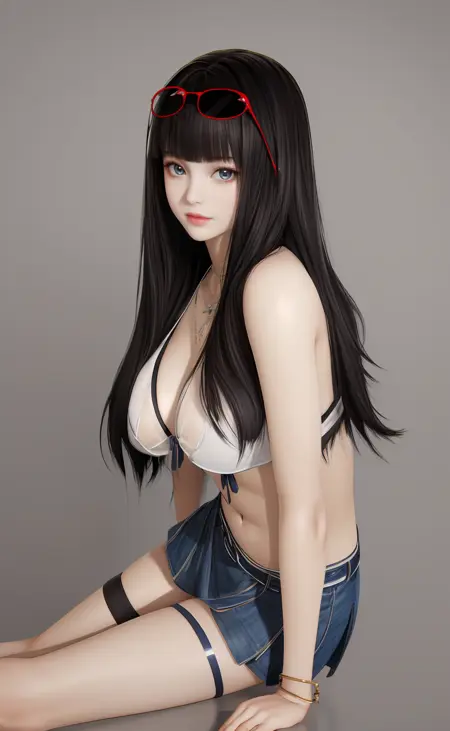 AI Girl | OC | Girl009