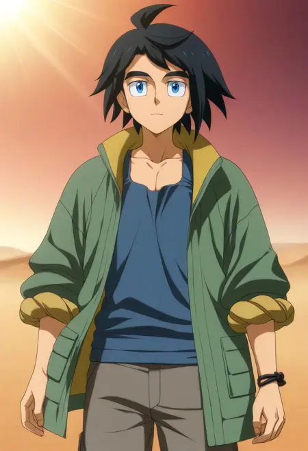 Mikazuki Augus from Gundam