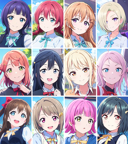 [Love Live!]Characters and Costumes(Nijigasaki, Liella, Hasunosora etc) Nijigasaki