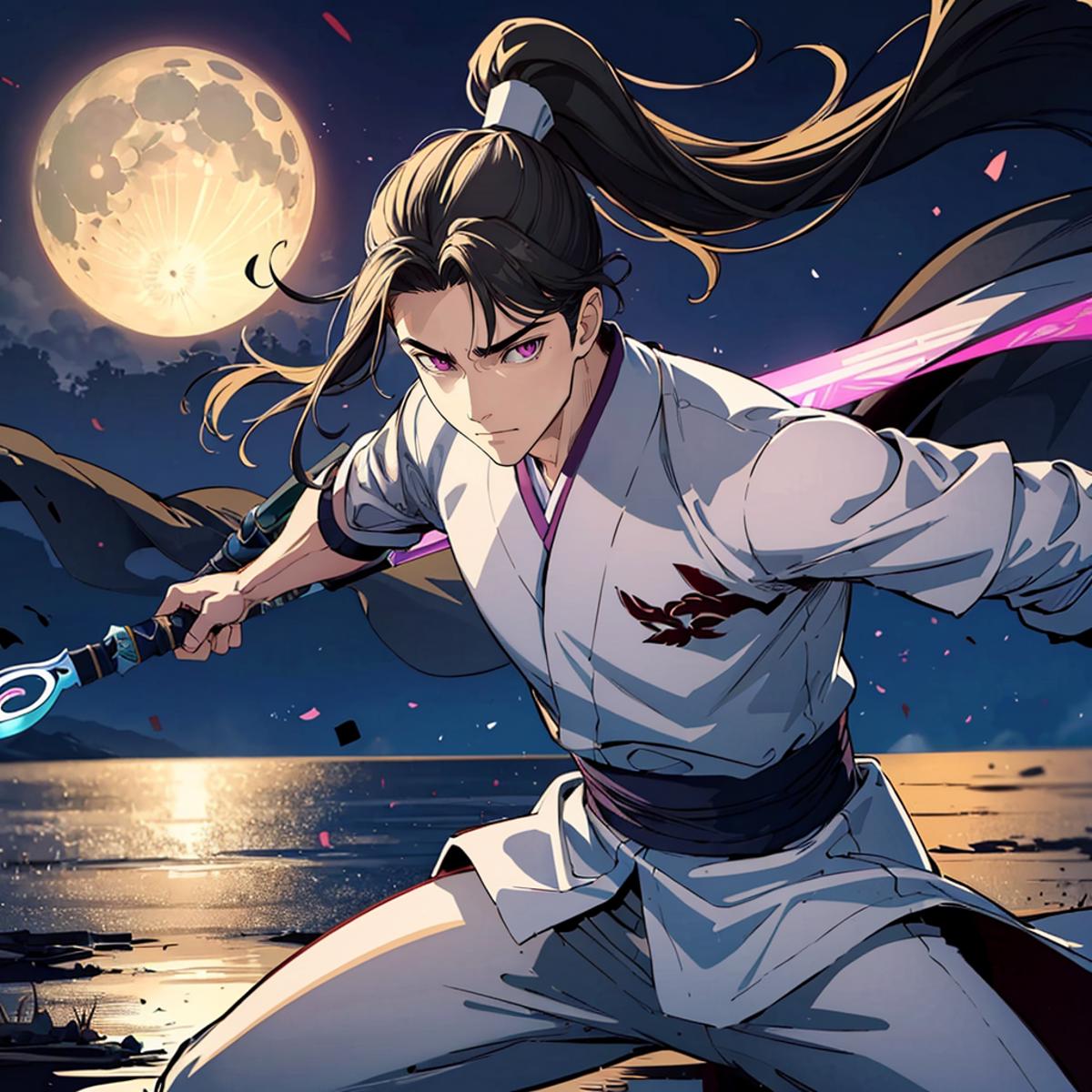 Jin So-Han from A Dance of Swords in the Night (Manhwa) image by jibunsagasinotabi