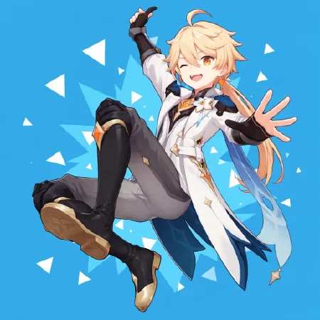 Aether New Outfit (空/男旅行者 新皮肤) | Genshin Impact 原神