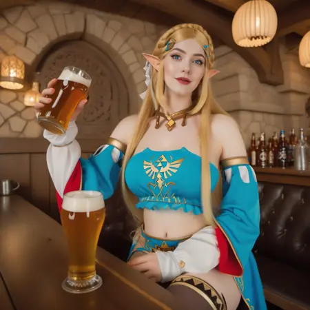 Princess Zelda - SDXL Realistic & 3D