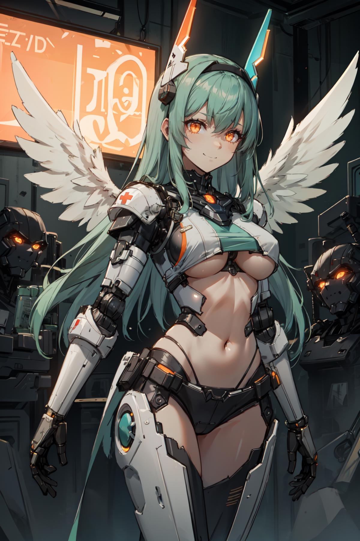 T88-Mecha Musume T88素体机娘 image by YDEN