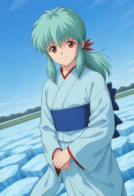 雪菜 ( 幽遊白書 | 幽☆遊☆白書 ) / Yukina ( Yu Yu Hakusho ) [illustrious/NoobAI]