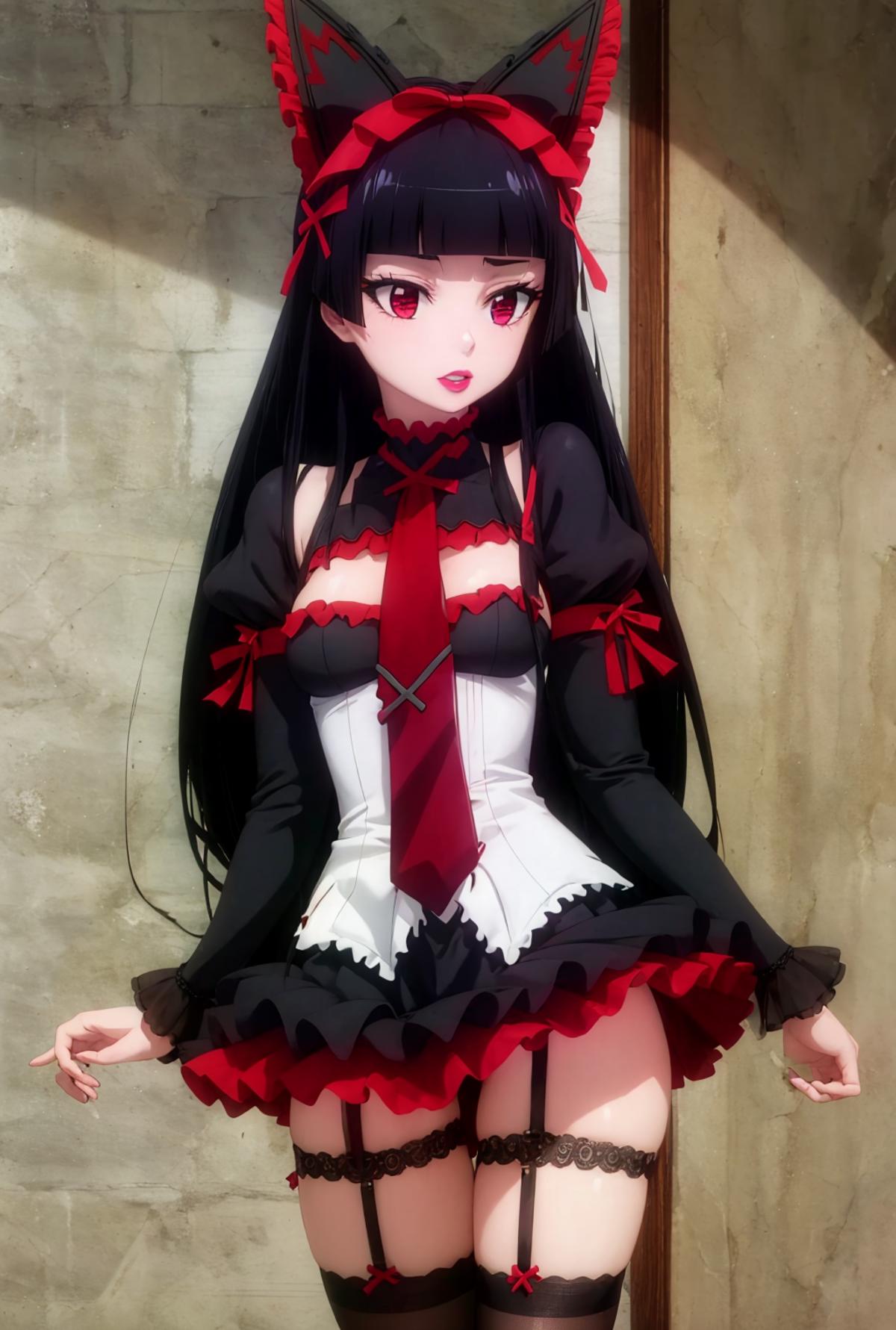 AI model image by fansay