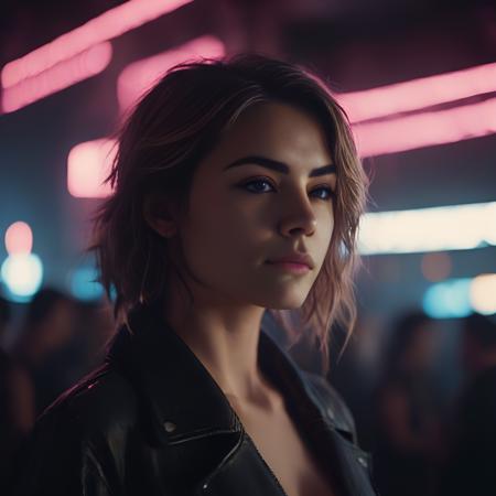 film photograph,4k,highly detailed,
(solo),((small_breasts)),(((detailed anima face))),((beautiful detailed face)),collar,upper body,
((cyberpunk)),cyberpunk city,broken city,neon light,mechanical arm,(((high saturation))),
realistic film photography,<lora:realistic_film_photography:1>,