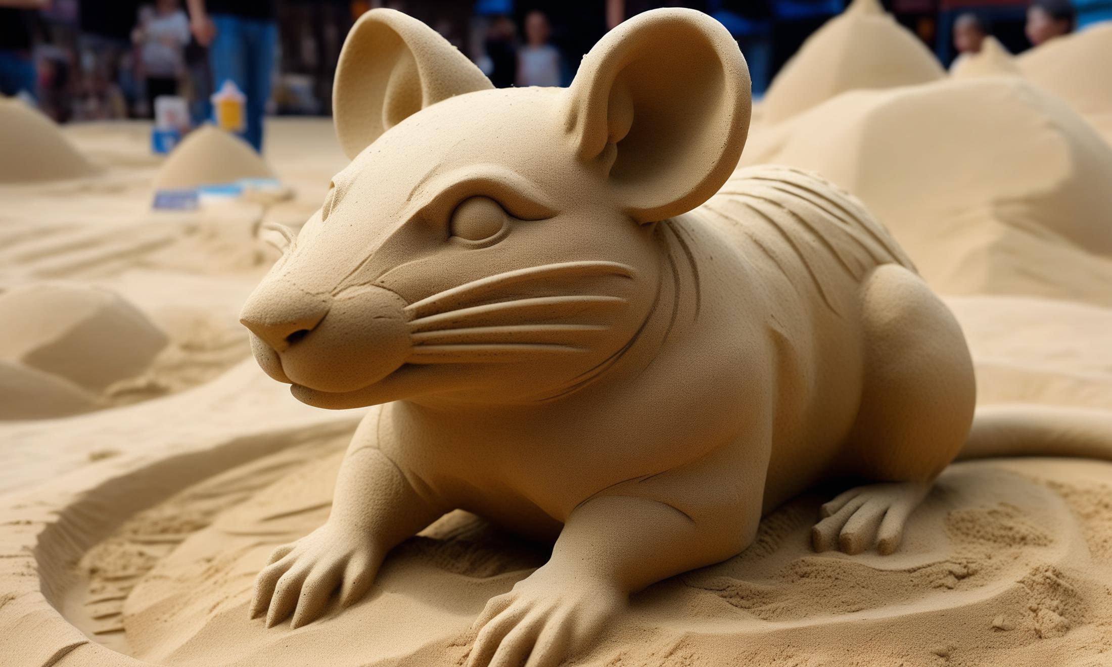 XL Realistic sand sculpture art style image by comingdemon