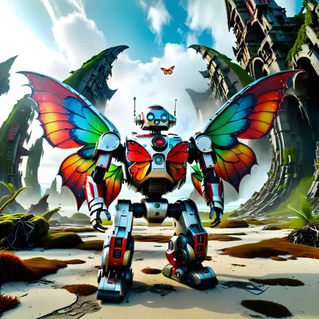 SDXL Butterfly Wings