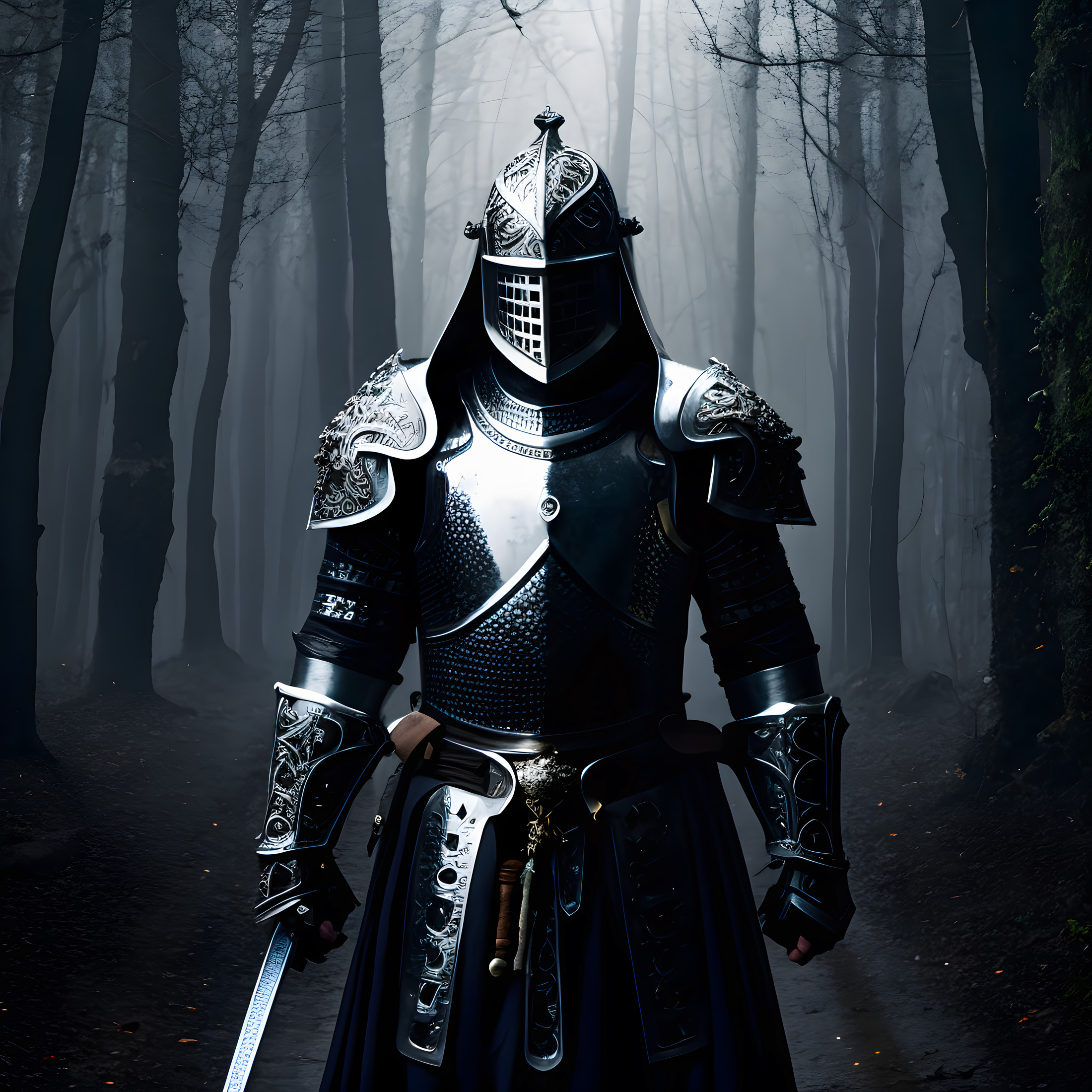 8k uhd, sharp focus, masterpiece, RAW photo, high quality, highres,
Knight,Armour made of crystal glass + large sword, mag...