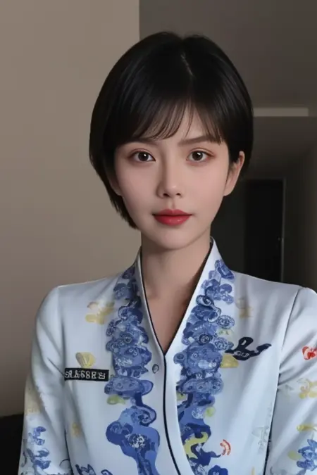 海航空姐旗袍制服 HNA uniform cheongsam
