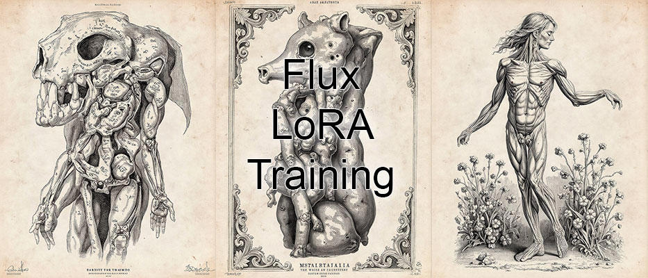 Flux LoRA Training Experiments: Anatomica