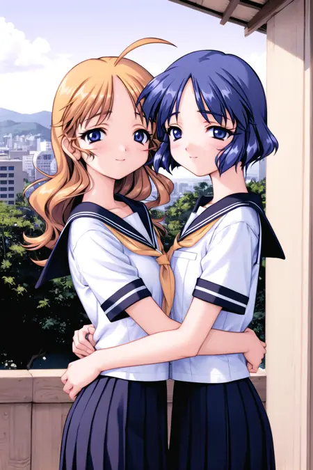 [Request] Kaede Kashiwagi & Hatsune Kashiwagi (Kizuato)