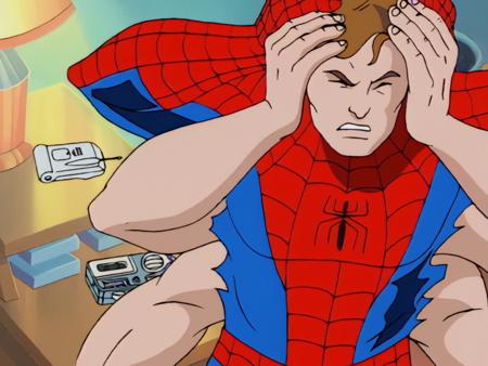 SPIDER-MAN MUTANT SPIDER 1994 Spider-Man 6 hands 1994
