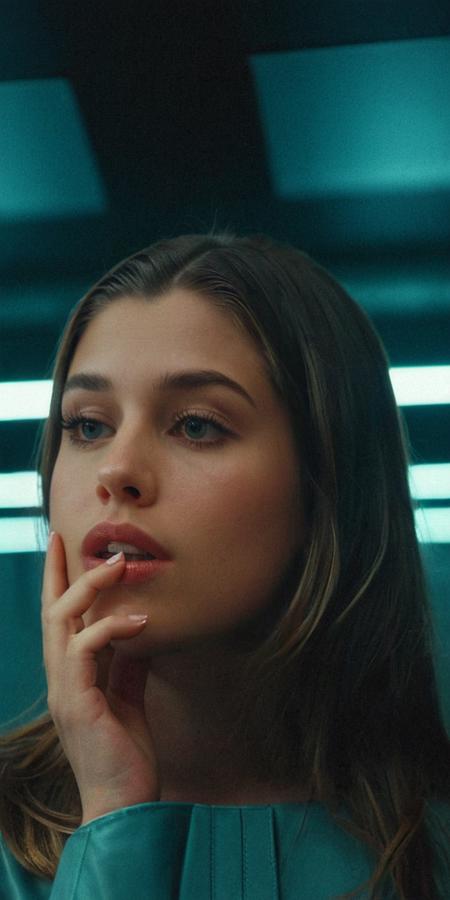cinematic film still Hyperrealistic art surreal photography, feminism editorial, analog photo, RAW, grain, 19 year od girl, futuristic <lora:Jeleniewska-000005:0.9> <lora:add-detail-xl:1> <lora:EldritchCandids1.1.2:0.4> . Extremely high-resolution details, photographic, realism pushed to extreme, fine texture, incredibly lifelike . shallow depth of field, vignette, highly detailed, high budget, bokeh, cinemascope, moody, epic, gorgeous, film grain, grainy