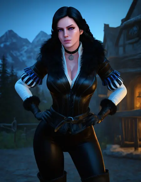 Yennefer of Vengerberg (The Witcher) NoobAI Vpred/Eps / IL / Pony / SD1.5
