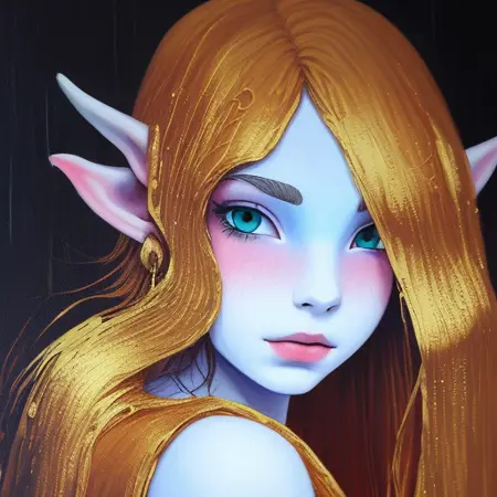 1990s Fantasy Oil Painting Style - (SD 1.5, LoRA)