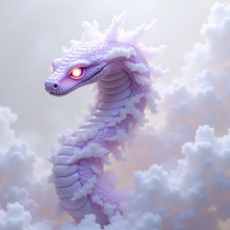mystical snake FLUX