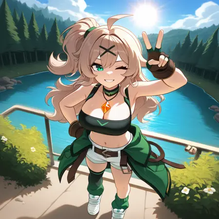 Lithia Beryl - Elsword (15 Outfits)