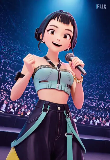 Zoey (K-Pop Demon Hunters) LoRa Illustrious