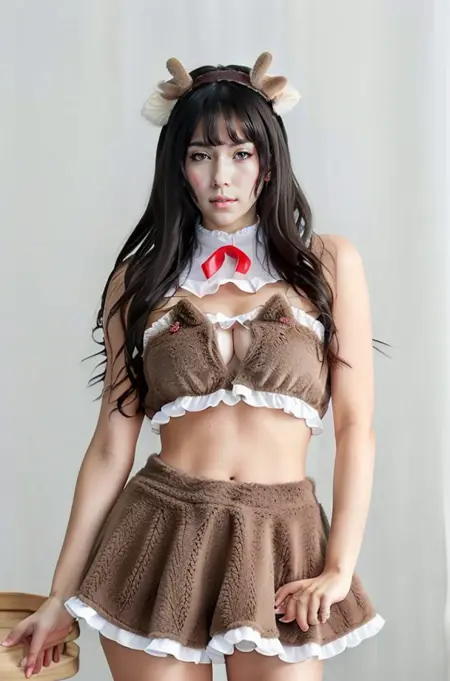 Reindeer Waitress Outfit