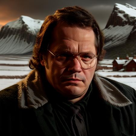 garth-marenghi walking around the arctic in a large fluffy winter coat withLora(garth-marenghi-n47-v1,0.5) withLora(_add_detail,0.75)