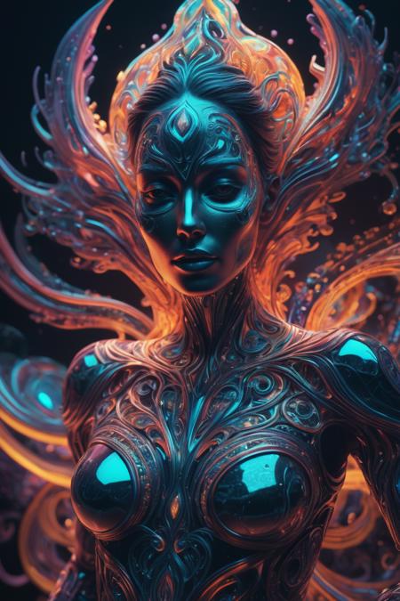 a ghost, sfw,, (DMT art style :1.3), Bright colors, surreal visuals, swirling patterns, DMT art style, (made of glass:1.3), (sexy, hot, attractive:1.3), beautiful, (high details, 8k:1.3)