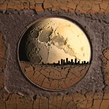 Cracked Orange with Rust