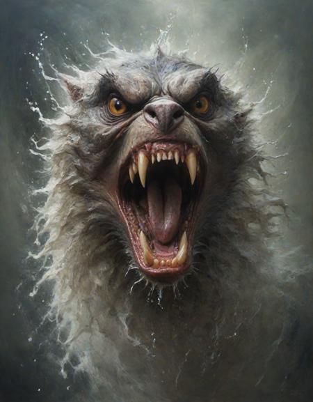 by peter de seve,  (raging but extremely beautiful:1.4), (masterpiece, best quality:1.4) , in the style of nicola samori, an extremely angry and furious  ((wolf:.7) (octopus:.5)) attacking camera,  expressive, realistic,
<lora:add-detail-xl:1> <lora:xl_more_art-full_v1:0.5>  <lora:NicolaSamori:0.7> Depth of Field, overexposure