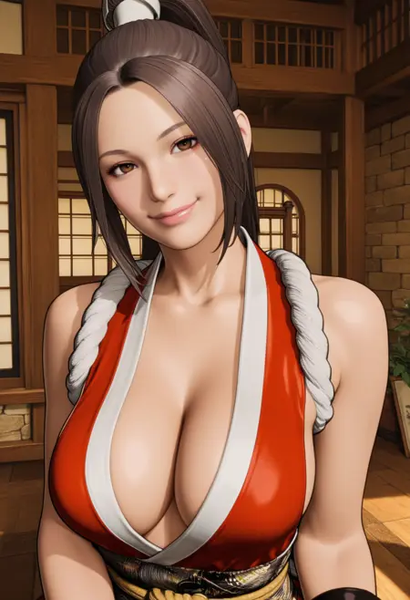 COMMISSION-Mai Shiranui-Fatal Fury-IL