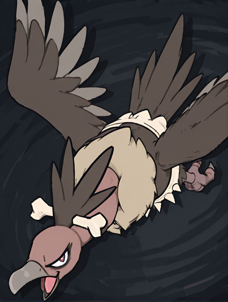 Pokémon - #630 Mandibuzz - Illustrious v1