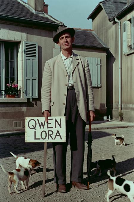 Jacques Tati movies style Qwen v1.0