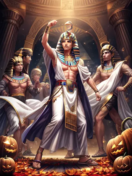 Character Change (♂) - Pharaoh Change - Ruler of the Desert