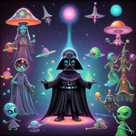 Bangerooo (Psychedelic Art Style) [SDXL]