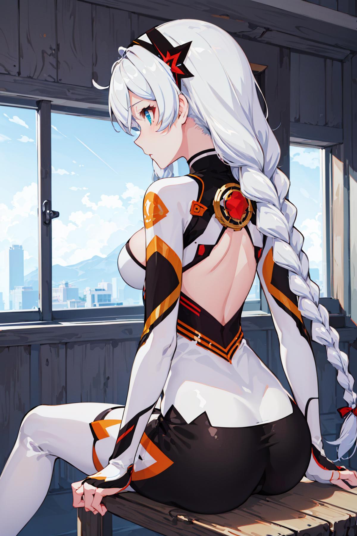 Kiana-White Comet-Honkai 3rd image by Nobdy