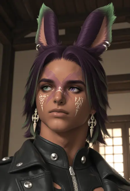 Khit'li L'ocar (FFXIV OC: Viera Edition)