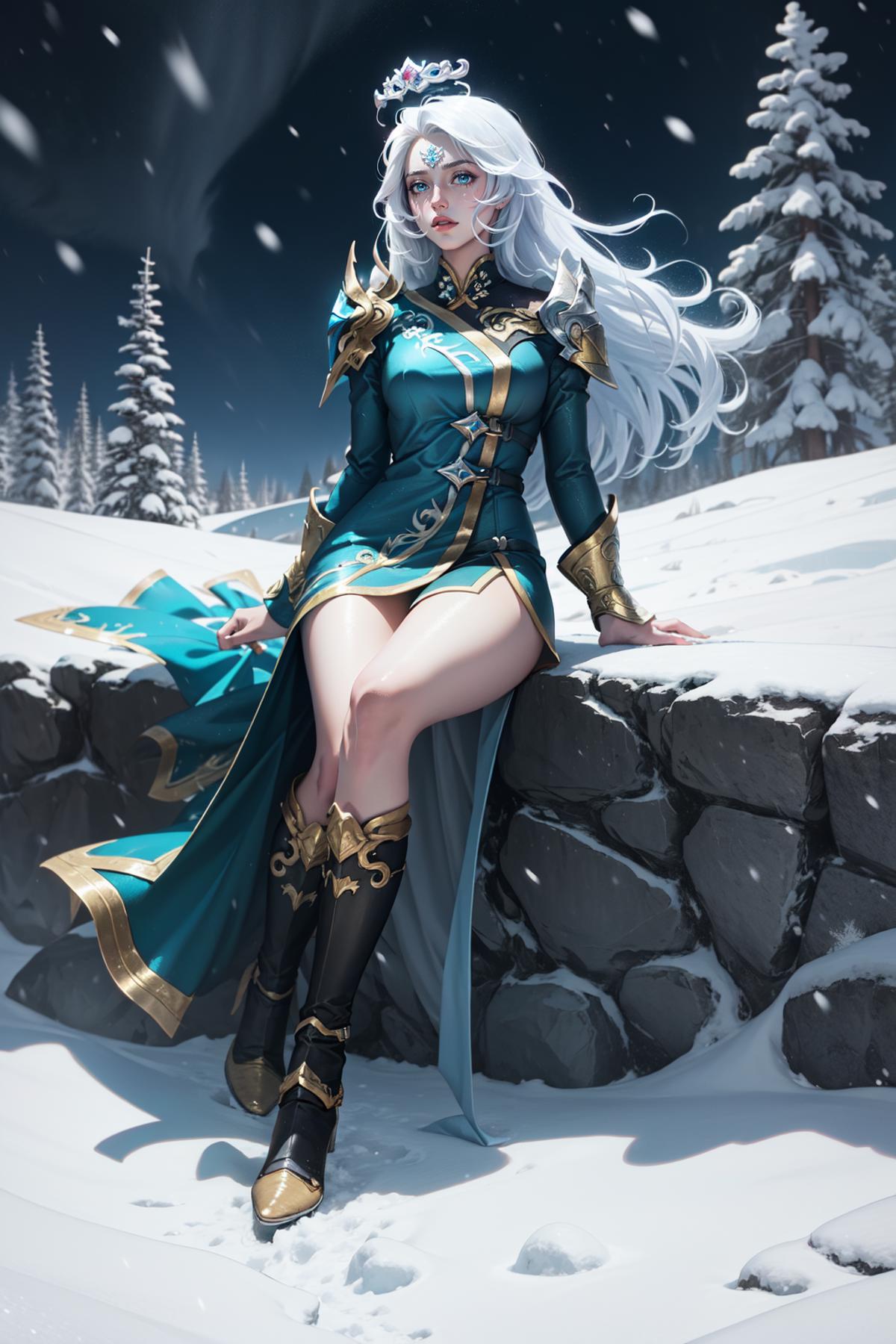 Winterblessed Diana | League of Legends image by AhriMain