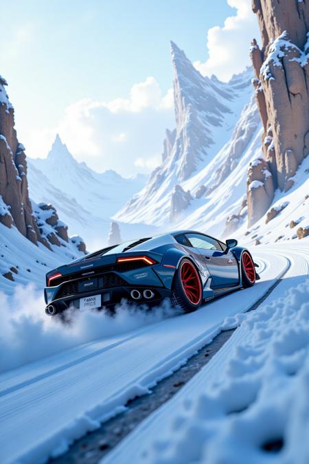 Lamborghini Huracan mosess version FLUX