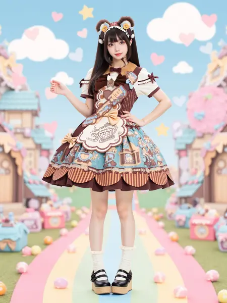 [Flux.1 D][Realistic]  Cute costume collection | 可爱服饰合集