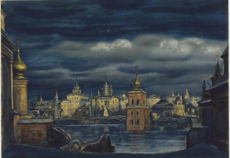 nicholas roerich painting of