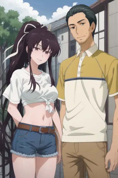 Touya Kamijou x Kaori Kanzaki (Toaru Majutsu no Index)