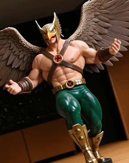Hawkman Action Figure (DC Comics) (Illustrious) (AD)