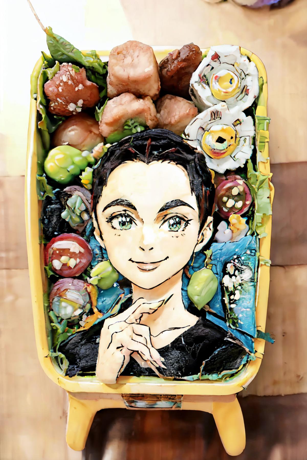 [Concept] [Food] Kyaraben (Charaben) / キャラ弁 - Anime Bento Boxes image by kokurine