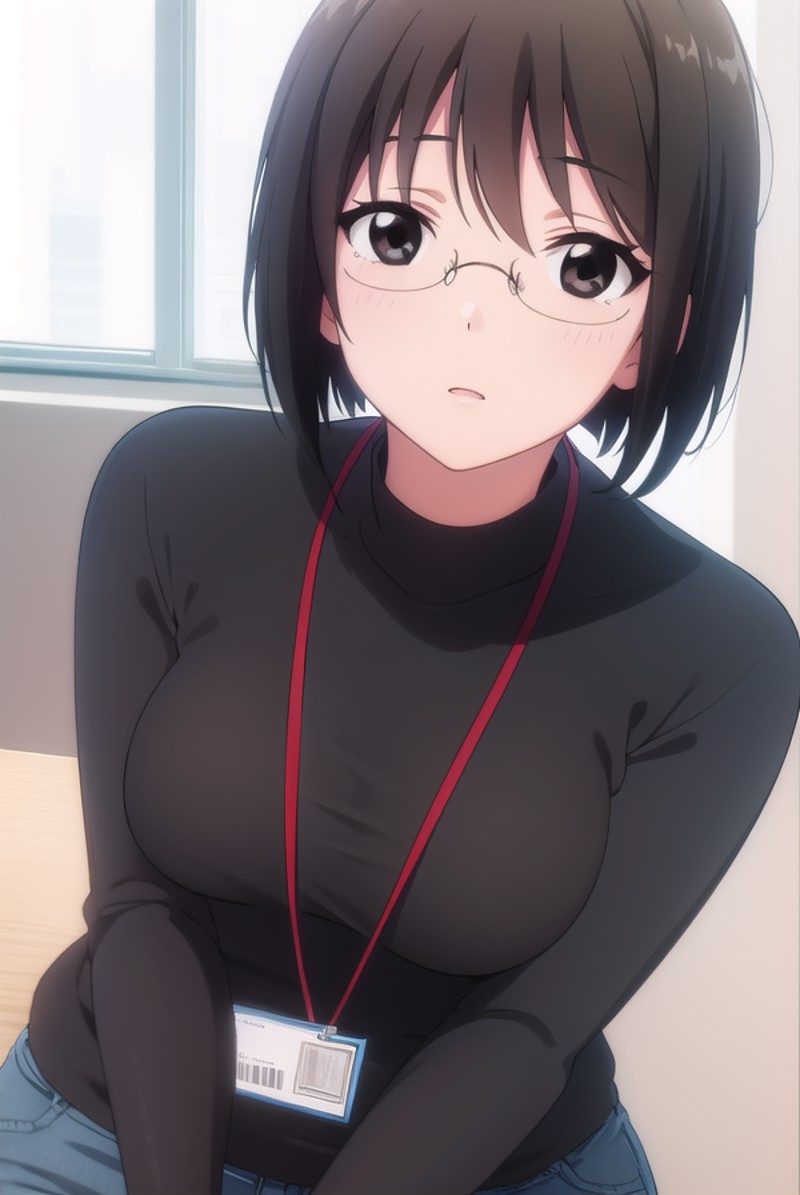 lucyyamagami, <lora:lucy yamagami s1-lora-nochekaiser:1>,
lucy yamagami, short hair, black hair, (black eyes:1.5), ahoge, ...