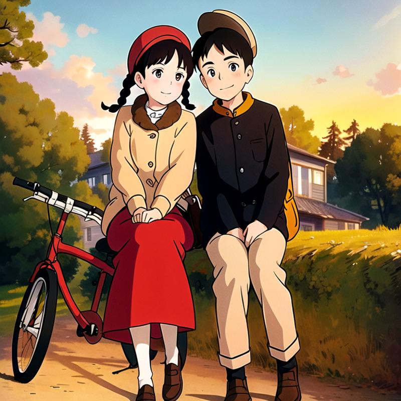 吉卜力_Studio Ghibli style image by zhaoclstudy948