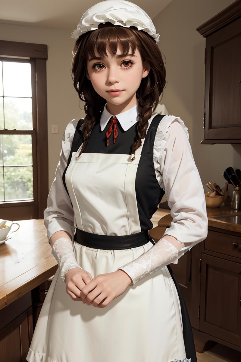 Older Sister Maid/Maid Ane/メイド姉 (Maoyuu Maou Yuusha) LoRA image by MarkWar