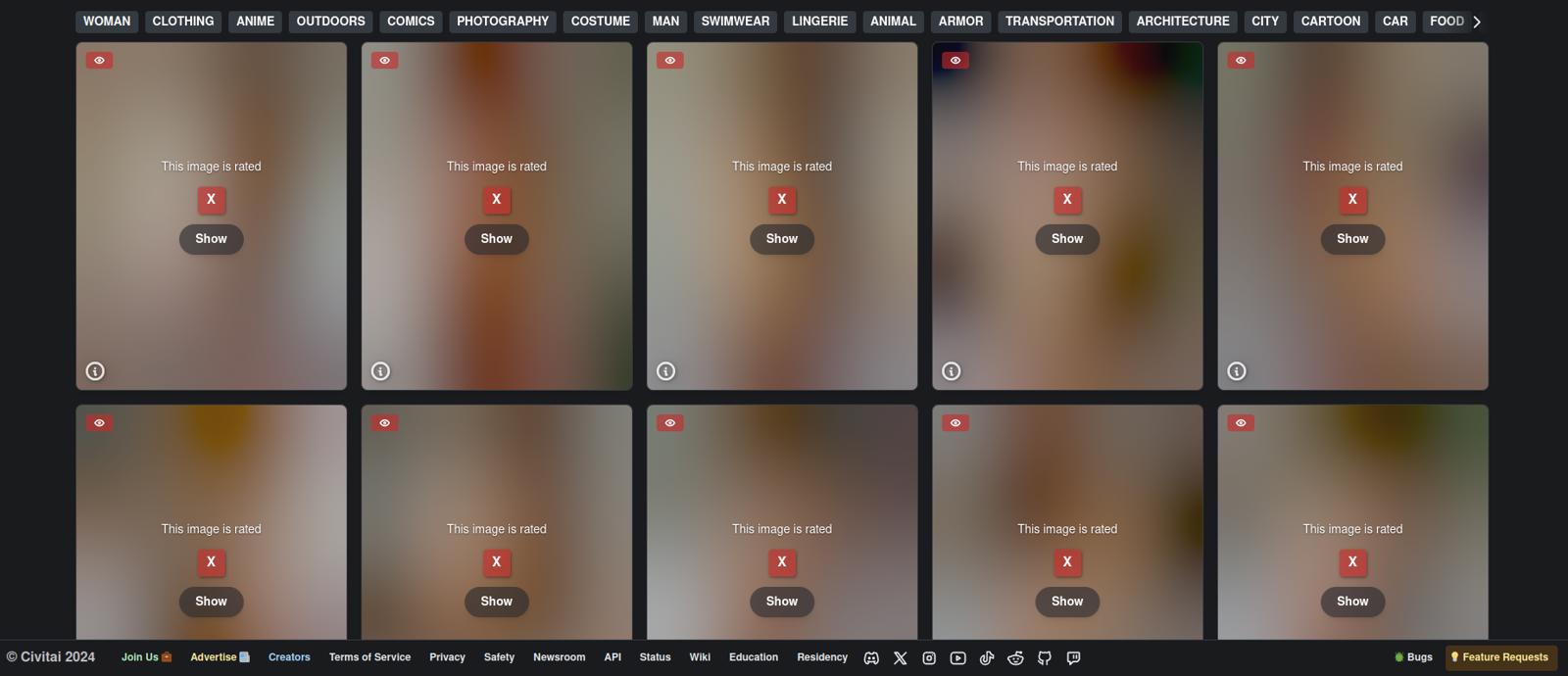 Civit ai nsfw