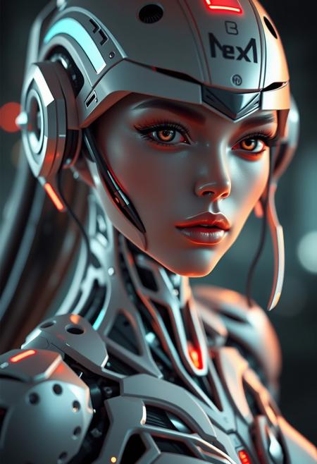 Mechanical female android looking, cinematic lighting, intricate, elegant, super highly detailed, art station, concept art, smooth, sharp focus, no blur, no dof, extreme illustration, Unreal Engine 5, Photorealism, HD quality, 8k resolution, cinema 4d, 3D, beautiful, delicate, art by artgerm and greg rutkowski and alphonse mucha and loish and WLOP