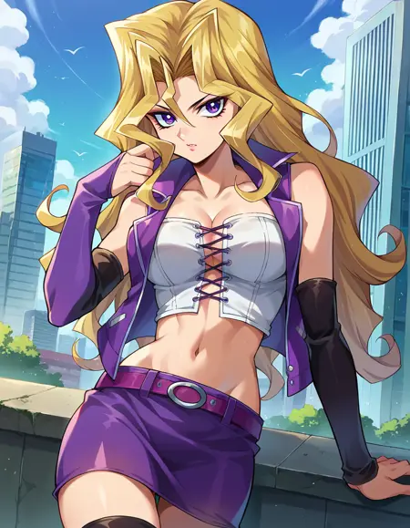 Mai "Mai Valentine" Kujaku (孔雀 舞) - Yu-Gi-Oh! Duel Monsters (遊☆戯☆王 デュエルモンスターズ)