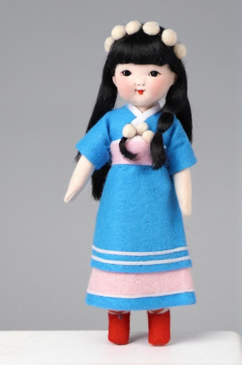 [SDXL]Wool felt doll 羊毛毡娃娃 image by Dokitai